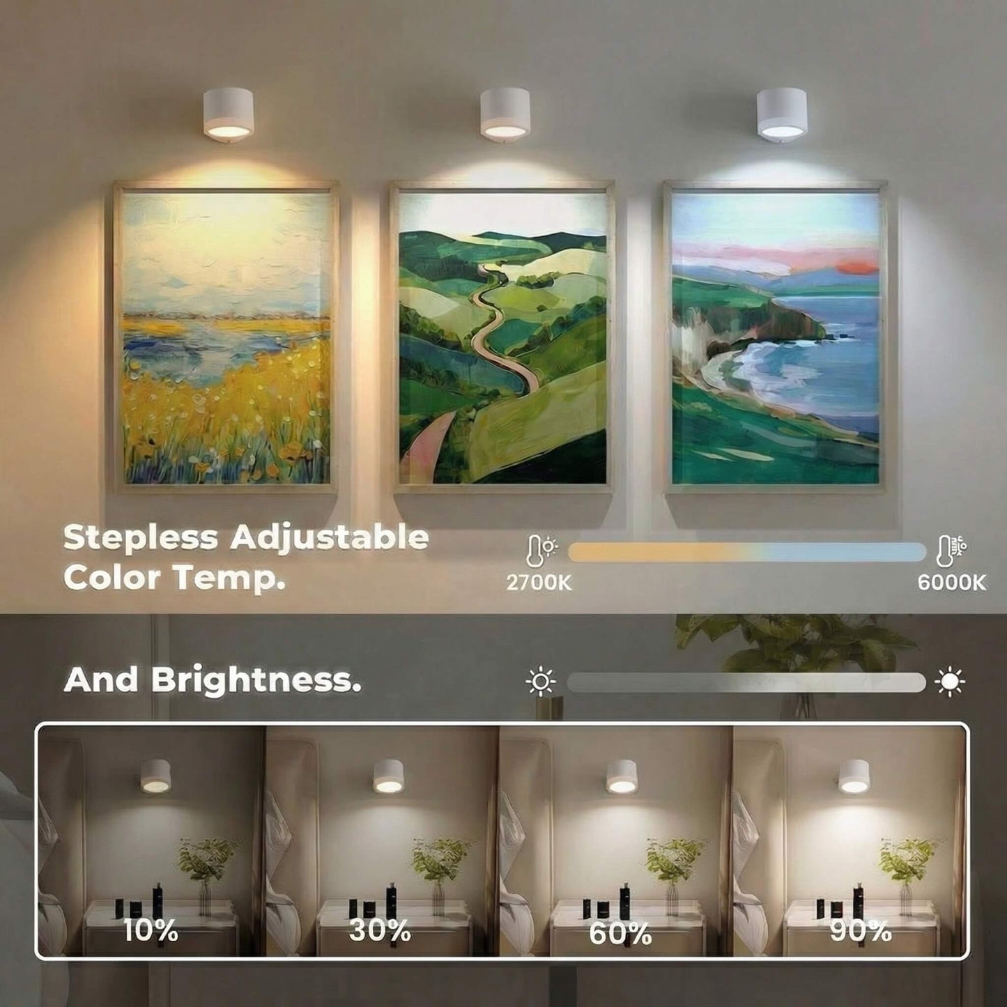 Wireless Wall Lamp